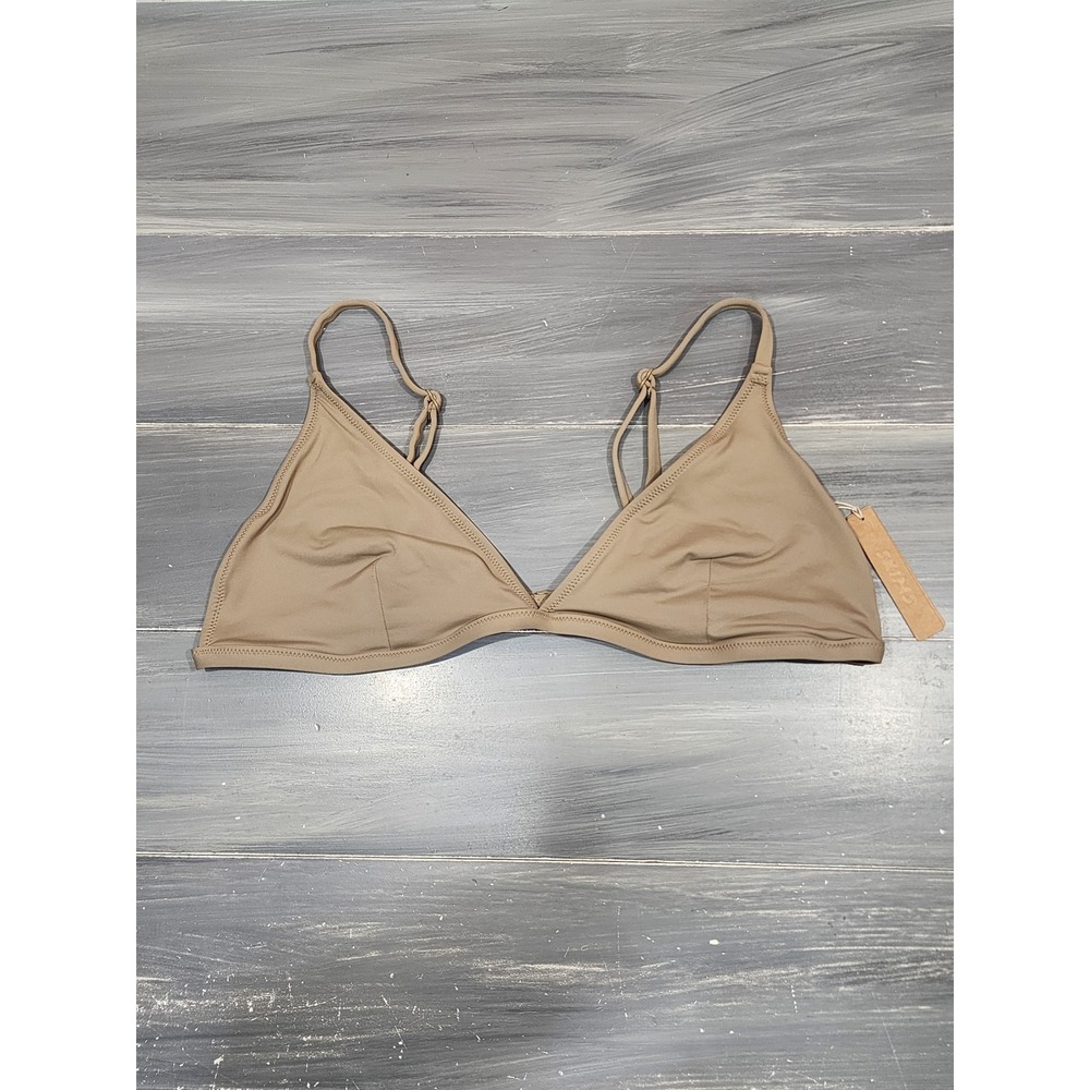 SKIMS Swim Adjustable Triangle‎ Top Desert Tan Size 2X NWT Swim Top